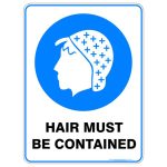 Hair Must Be Contained