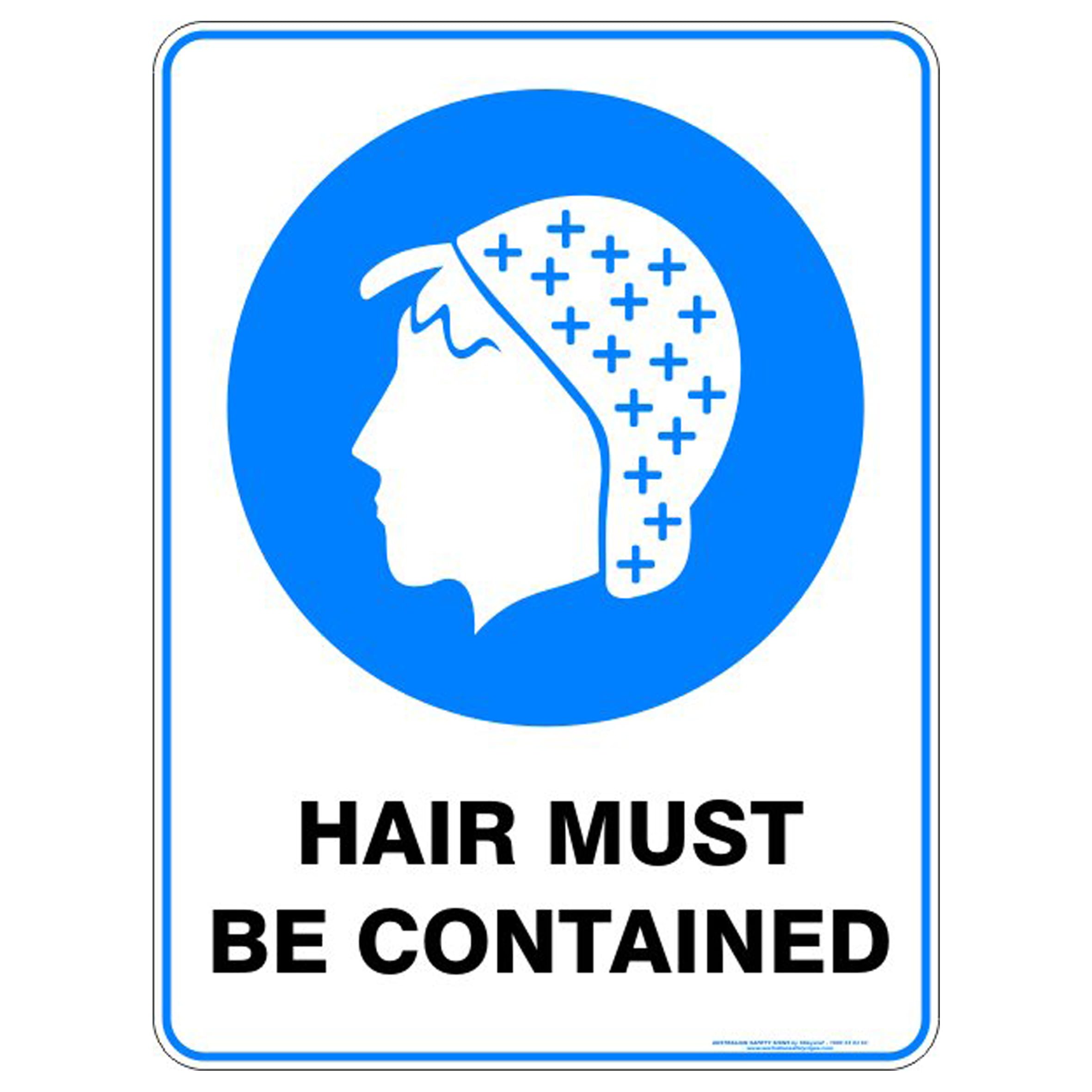 Hair Must Be Contained