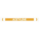Acetylene Pipe Markers