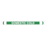 Domestic Cold Water Pipe Markers