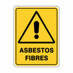 Warning Asbestos Fibres