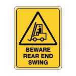 Warning Rear End Swing